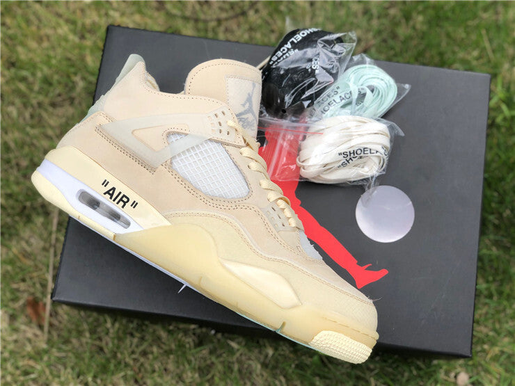 Off-White x Air Jordan 4 ‘Sail’