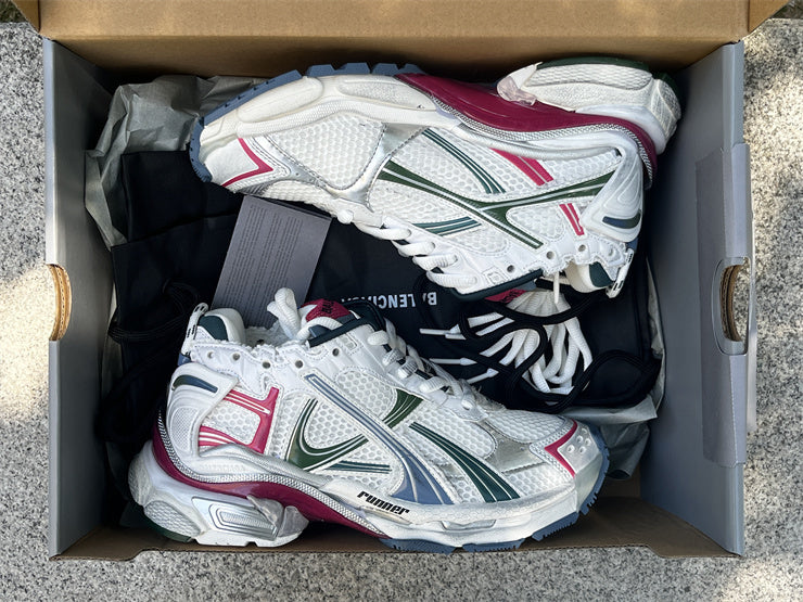 Green, Blue, and Pink Runners