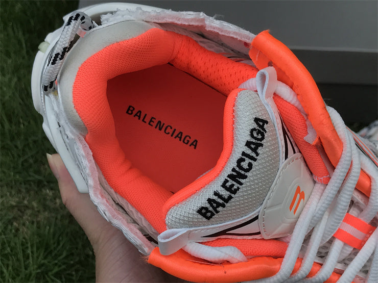 White and Orange Runners