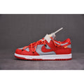 Off-White x Dunk Low 'University Red'