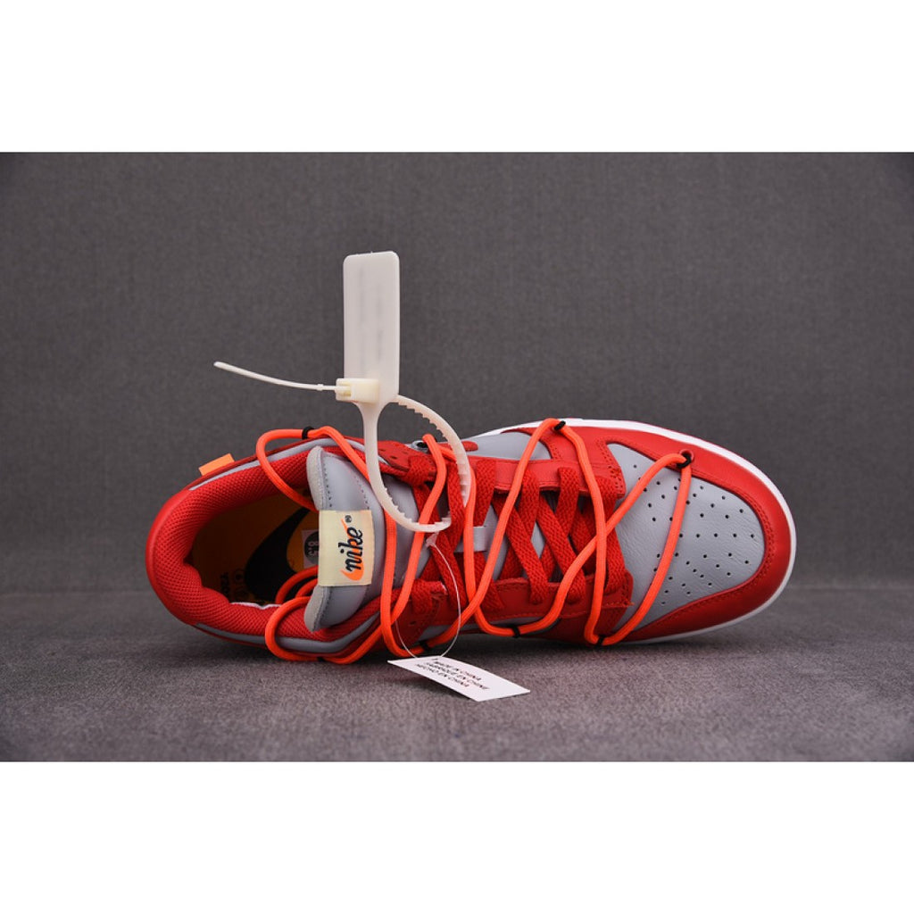 Off-White x Dunk Low 'University Red'