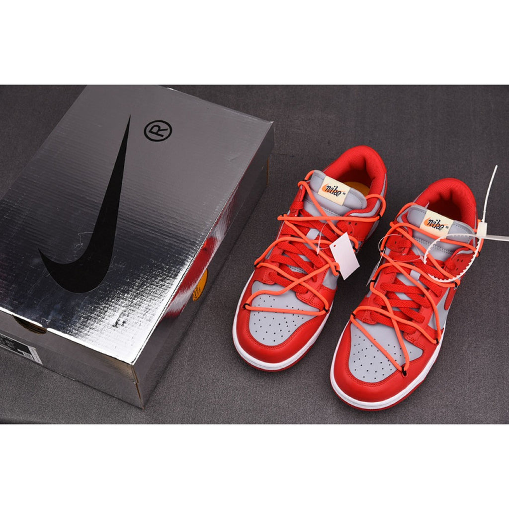 Off-White x Dunk Low 'University Red'