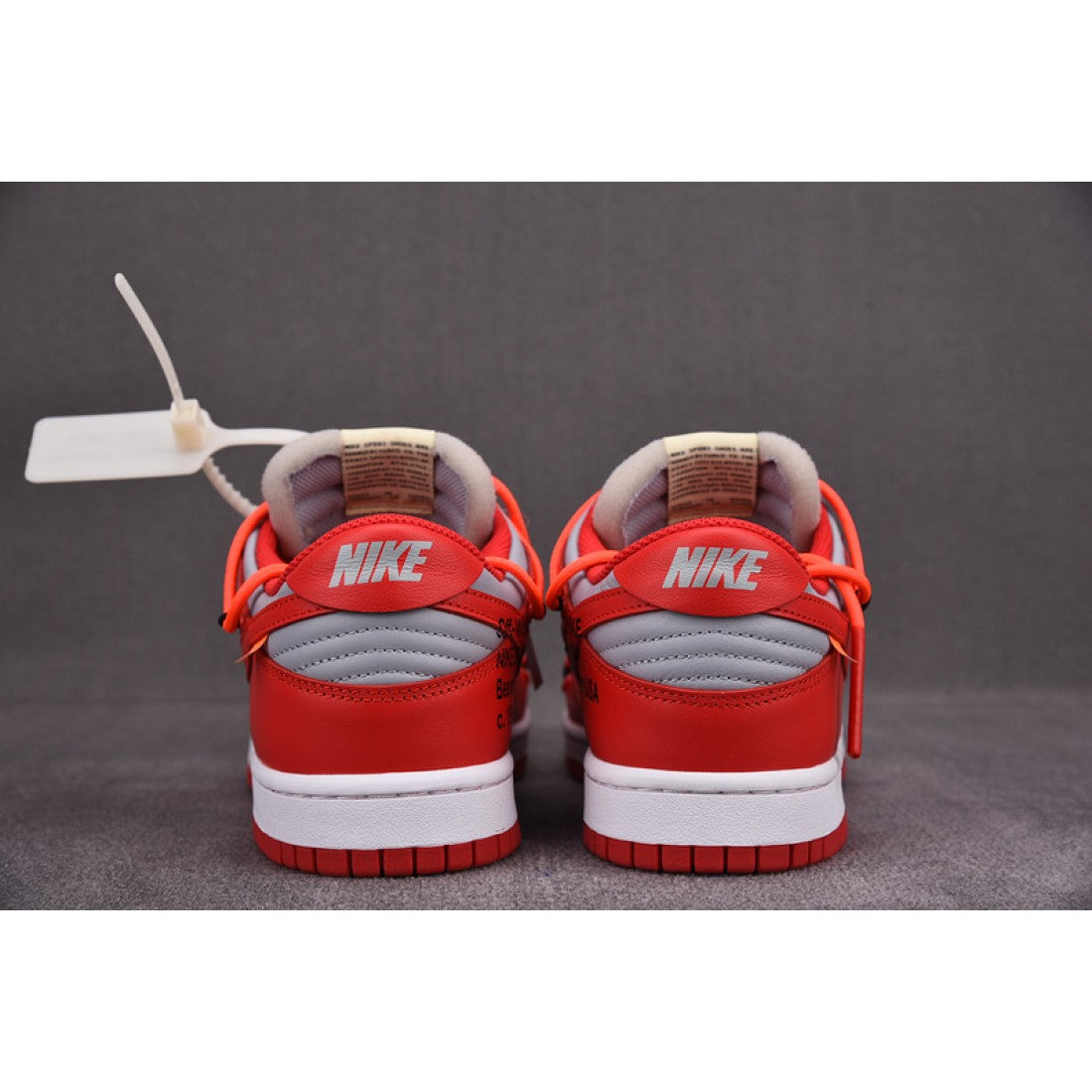 Off-White x Dunk Low 'University Red'