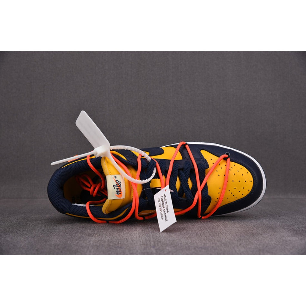 Off-White x Dunk Low 'University Gold'