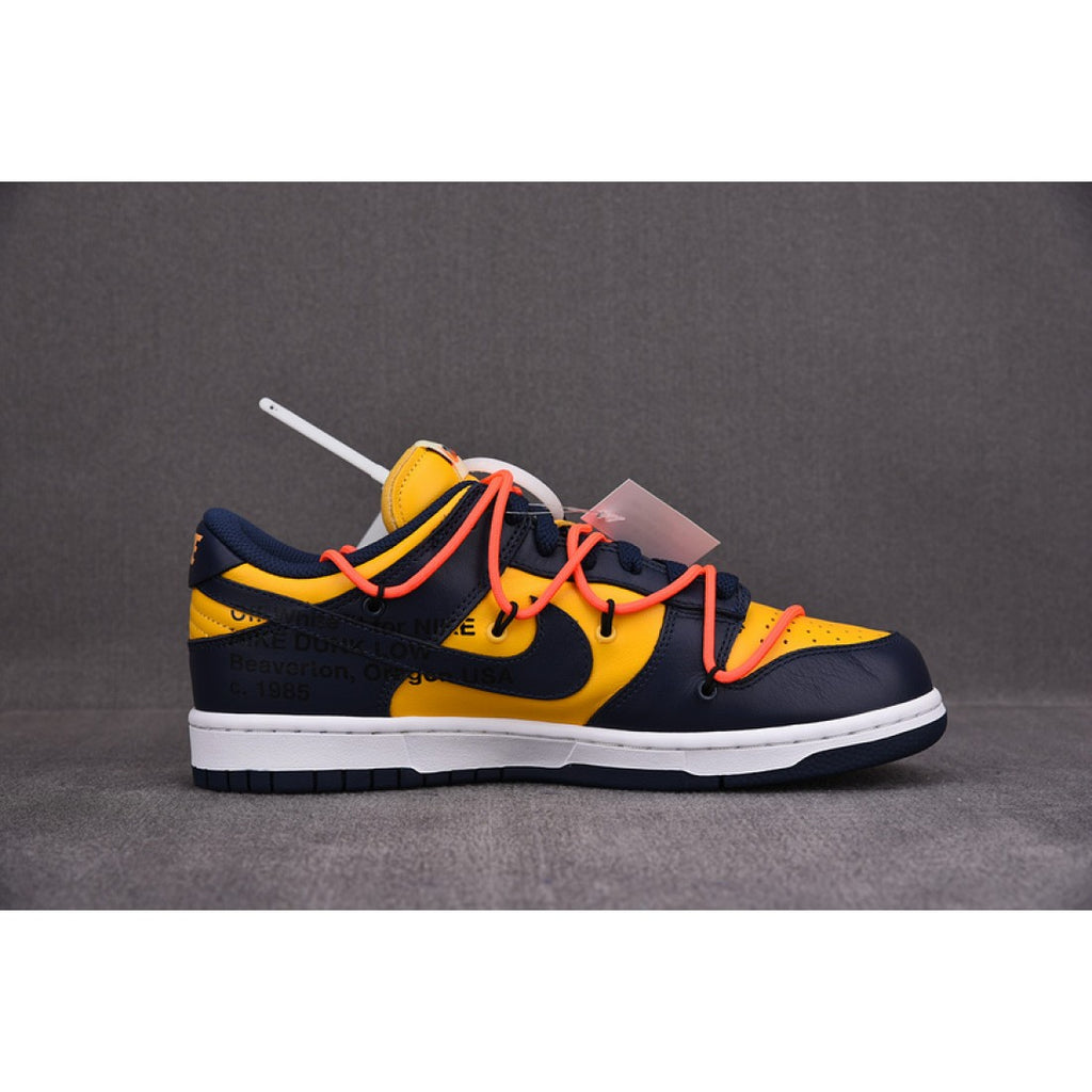 Off-White x Dunk Low 'University Gold'