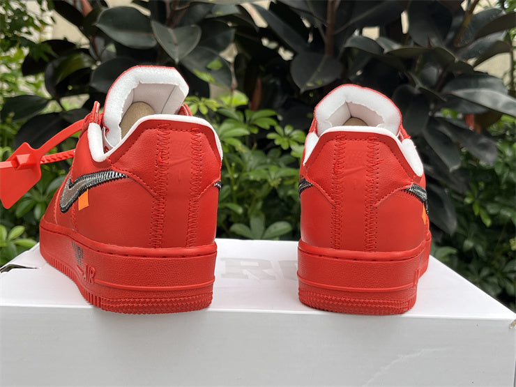 OFF-WHITE x Nike Air Force 1 Red